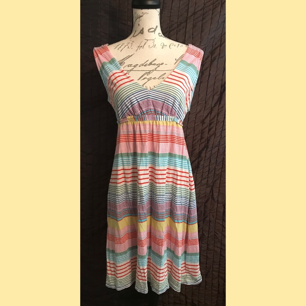 Striped Old Navy Dres Sz Large